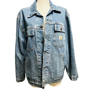 Carhartt Blue Jean Jacket